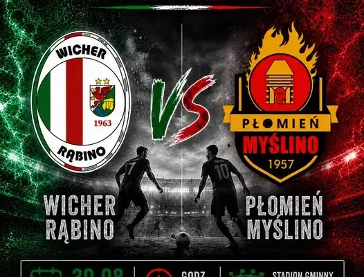 Inauguracja Klasy A: Płomień Myślino podejmuje rywala na stadionie w Rąbinie