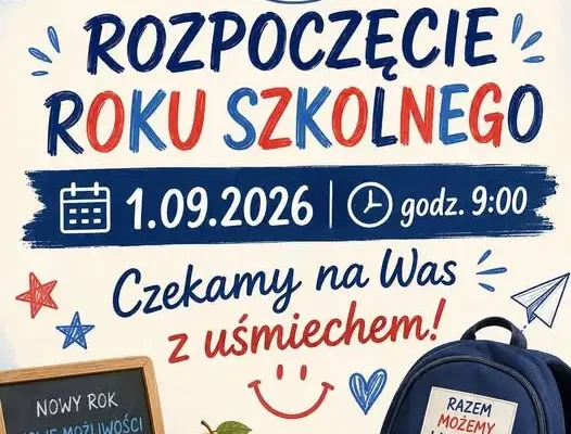 Miasto Świdwin zaprasza uczniów na rozpoczęcie roku szkolnego 1 września