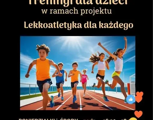 Lekkoatletyka dla dzieci w Świdwinie – wracają treningi po wakacjach