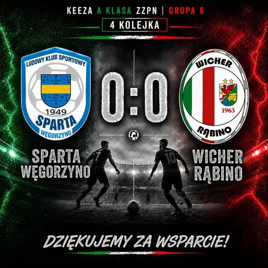 Bezbramkowy remis na wyjeździe. W sobotę mecz z liderem