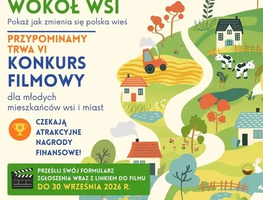 Konkurs filmowy „Świat się kręci wokół wsi” – zostało niewiele czasu na zgłoszenie