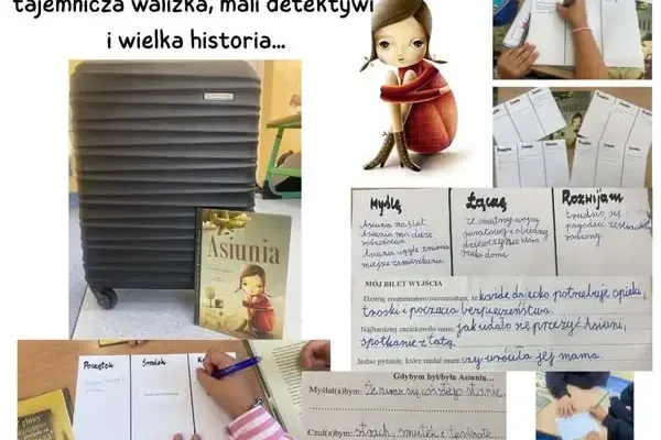 Tajemnicza walizka i mali detektywi – klasa III a odkrywała historię Asiuni