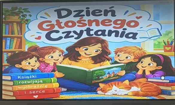 Świdwin: Dzień Głośnego Czytania w szkole i konkurs na znaczek pocztowy
