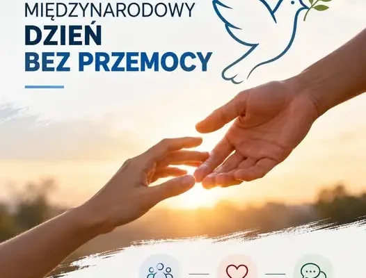 Międzynarodowy Dzień bez Przemocy – apel o reagowanie i wsparcie dla pokrzywdzonych
