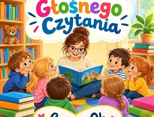 Dzień Głośnego Czytania w grupie 0b w Świdwinie